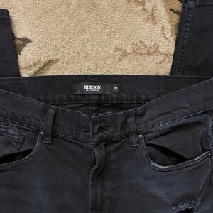 Hudson Jeans Men's Dark Denim Skinny Jeans